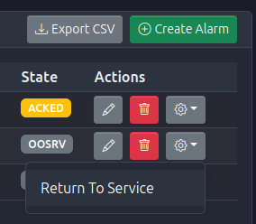Return to Service