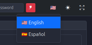 Language Selection