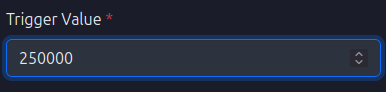 Trigger Value Field