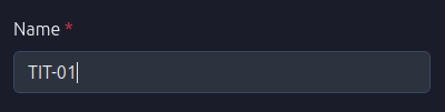 Name Field Filled