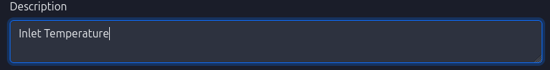 Description Field