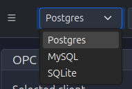 Database Type Selection