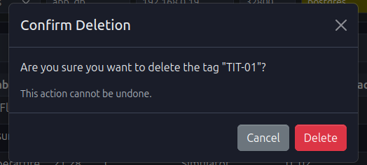 Confirmation Modal