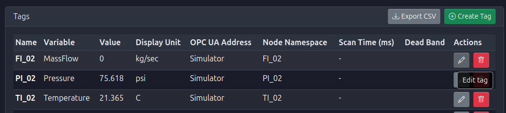 Edit Button Highlighted