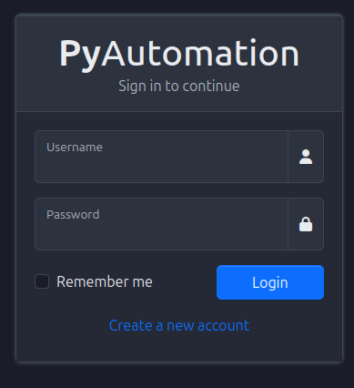 Login Screen