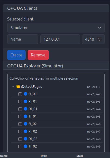 OPC UA Explorer